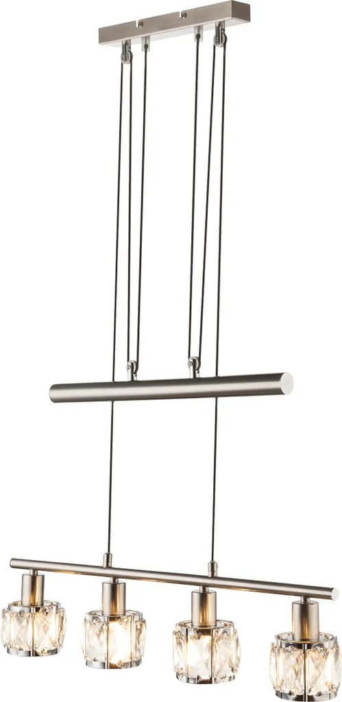 Globo Kris Lampadario Argento Cristallo 60cm - Trend Arredo Casa 2026 - 9