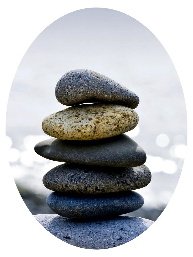 WC Aufkleber Stones für Deckel 30 x 40 cm