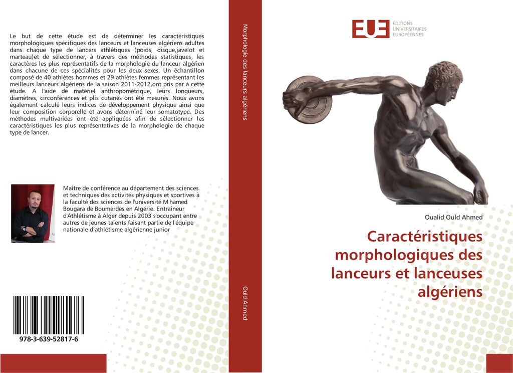 Caractéristiques morphologiques des lanceurs et lanceuses algériens