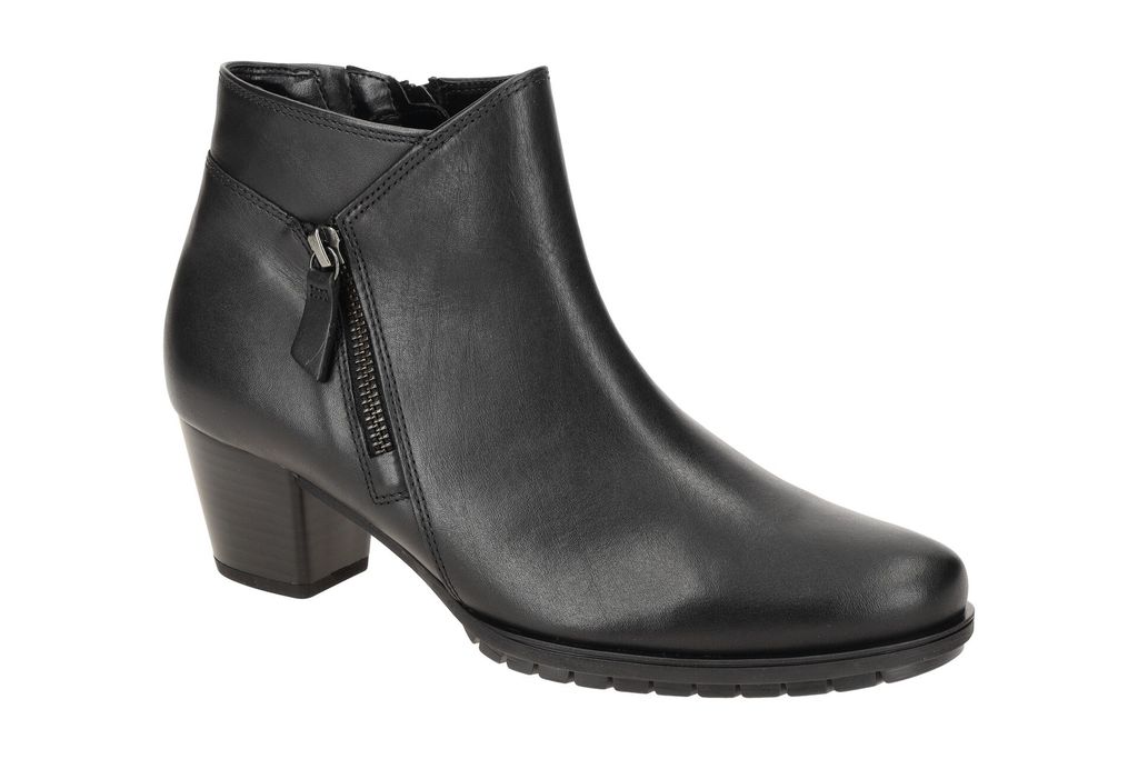 Gabor 76.603 Damen Stiefeletten - elegante Stiefelette schwarz Elegant NEU