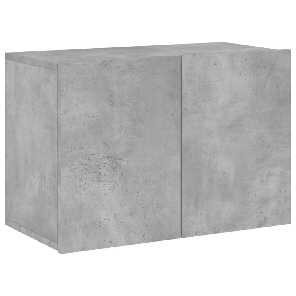 Mobile Porta TV Sospeso Grigio Cemento 60cm - Arredo Minimal Living