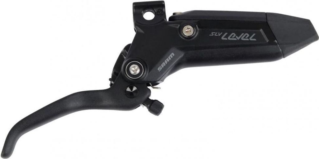 SRAM Level Stealth Ultimate Silver Bremshebel komplett, 2-Kolben, schwarz - p...