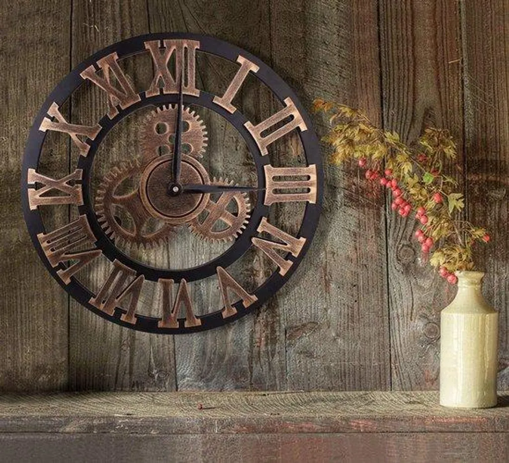 Horloge murale silencieuse 40 cm : Finissez-en avec le bruit du tic-tac