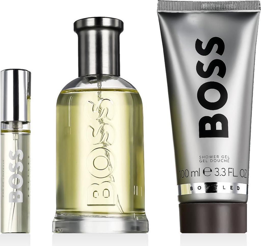 Boss Boss Bottled EDT 100 ml + EDT MINI 10 ml + SG 100 ml Image du produit 