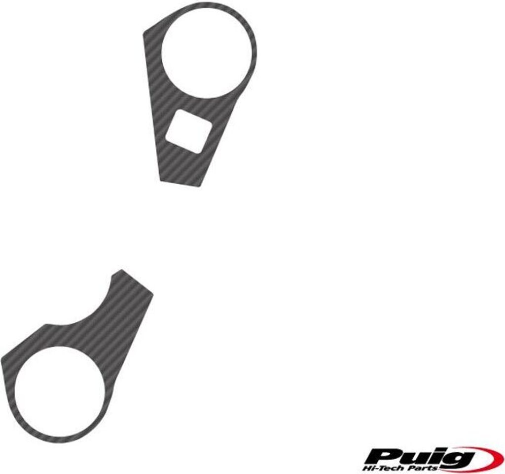 PUIG 5065C Yoke Protector Xtreme passend fuer SUZUKI GSX-R1000 Carbon look