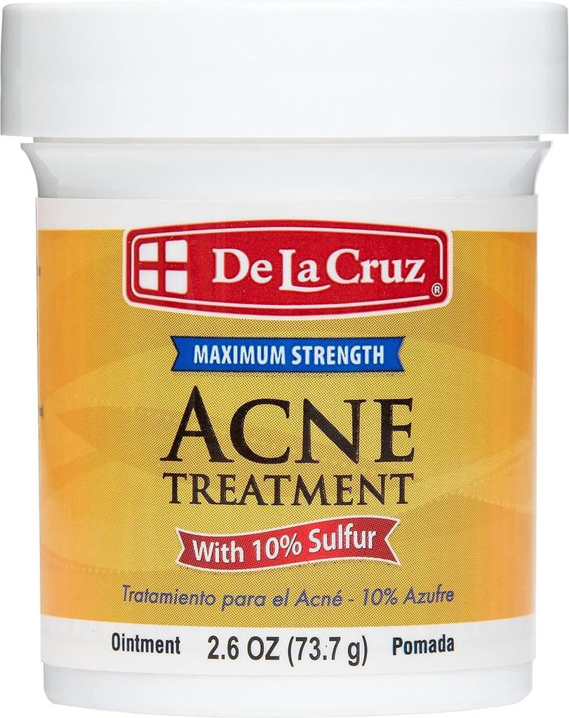 DE LA CRUZ Aknebehandlung Salbe mit 10% Schwefel, maximale Produktbild 