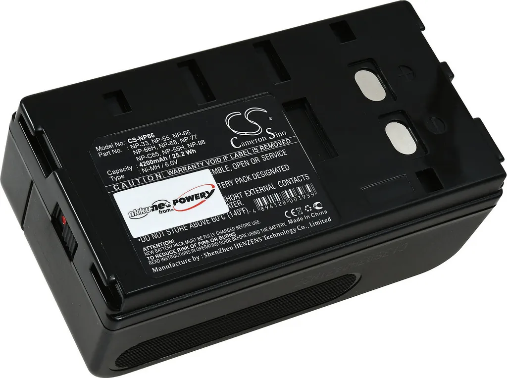 Batterie rechargeable type NP-77H compatible Sony Video 8 et Hi8 CCD