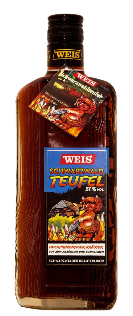 Schwarzwaldteufel 0,5l. Flasche Produktbild 