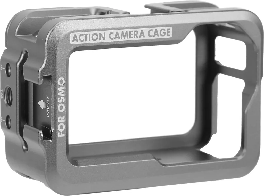 Cage OSMO Action anti-choc en aluminium pour fixer vos accessoires vidéo