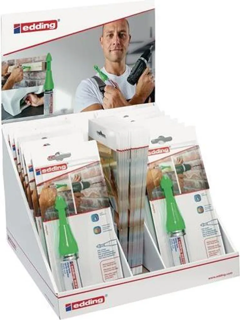 Traceur pour Montage de Rails et Support Mural Edding 8870 Vert - 2