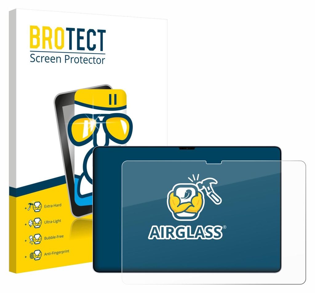 BROTECT Schutzglas für Xiaomi Pad 7 Ultra Schutzfolie Panzer Folie Glas Display Schutz klar
