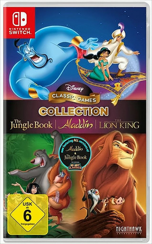 Disney Classic Collection #2 SWITCH NEU Aladdin, Lion King, Produktbild 