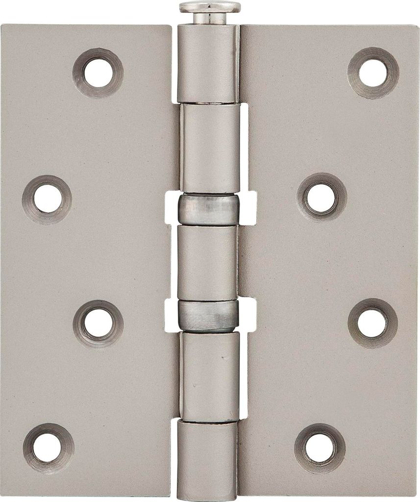 Scharnier klappbares Aufschraubscharnier 102x89x3mm, Stahl vernickelt