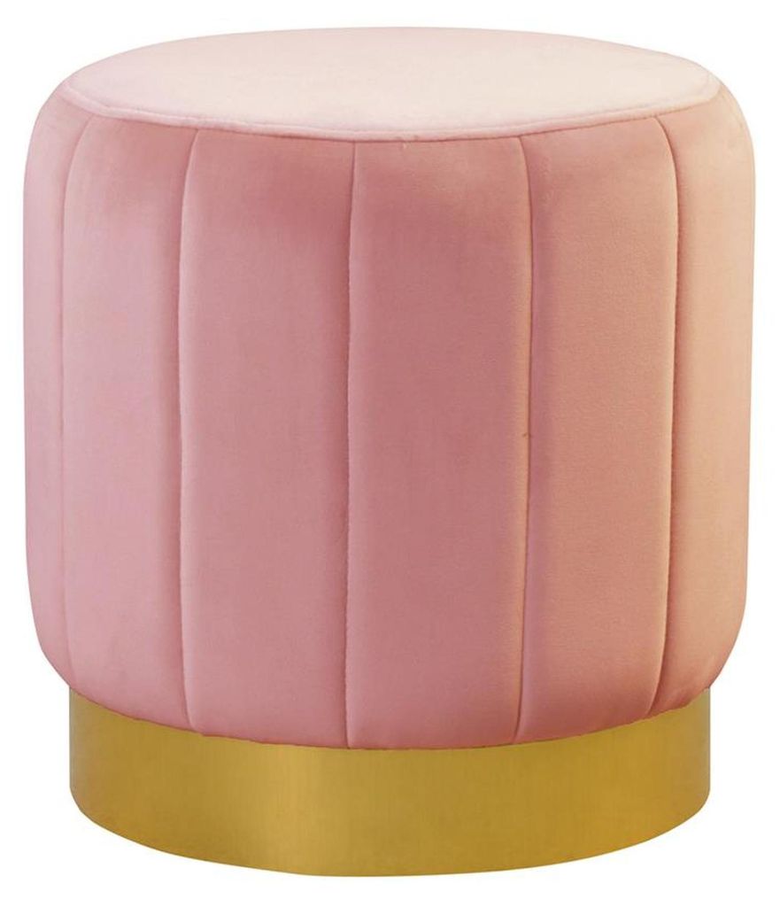 Pouf Fußhocker Rund Hocker Polsterhocker Sitzhocker Hocker Ottomane Relax Neu
