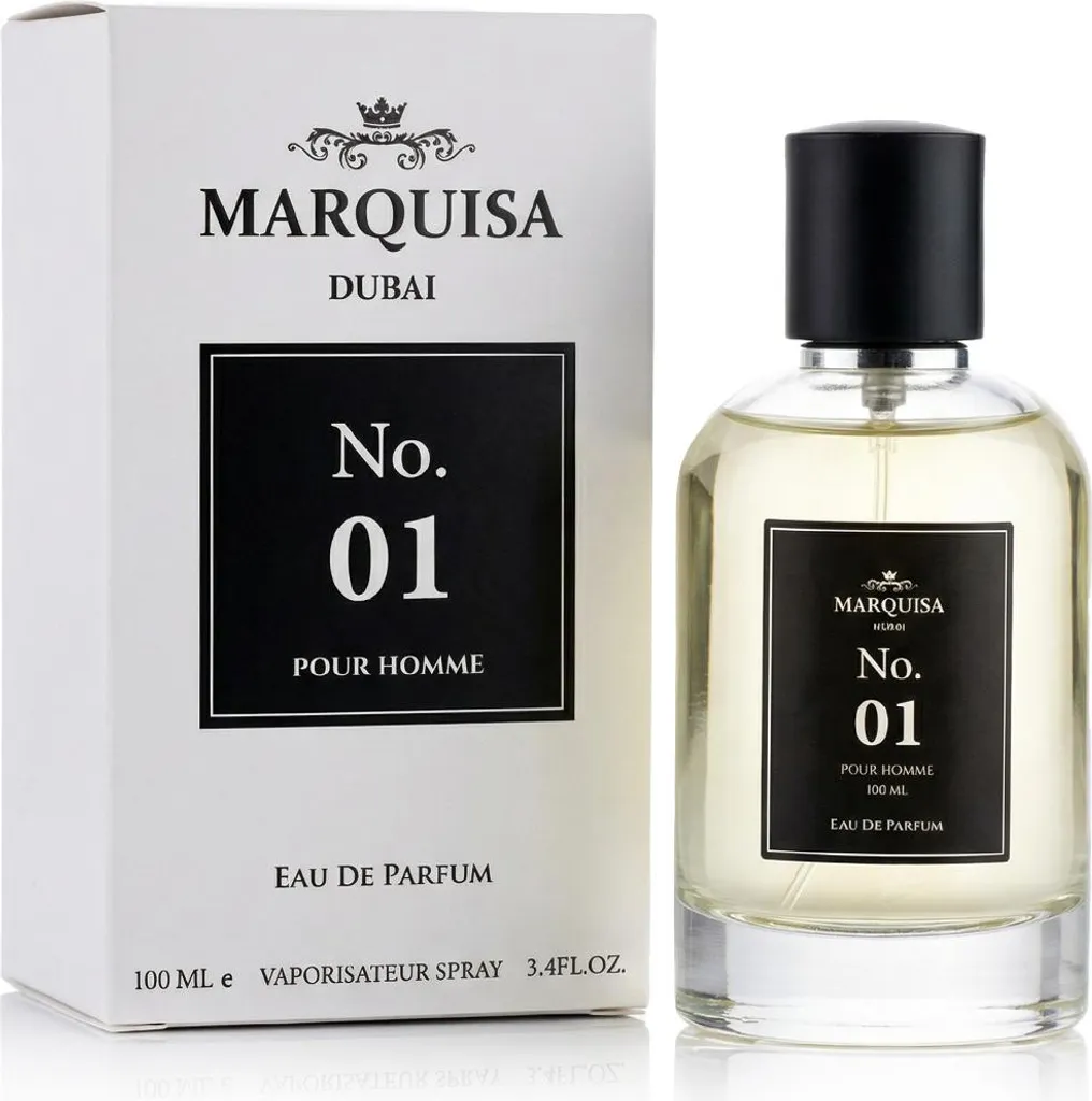 Marquisa Dubai No.01 Eau de Parfum pour Homme 100ml Fragrance Intense