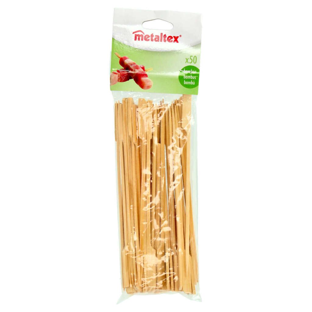 Metaltex Bamboe Cocktailprikkers 20 Cm 50 Stuks Produktbild 