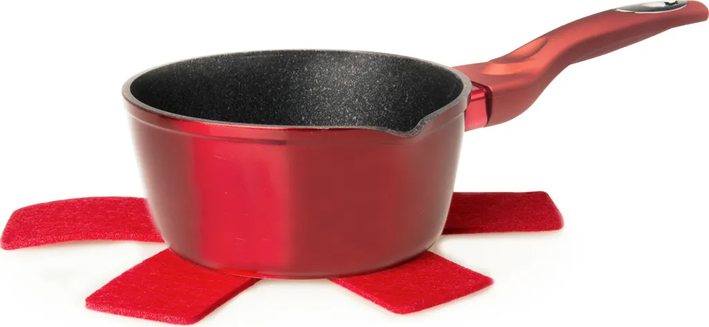Casseruola Excelsa Phoenix 16 Cm Alluminio Rosso