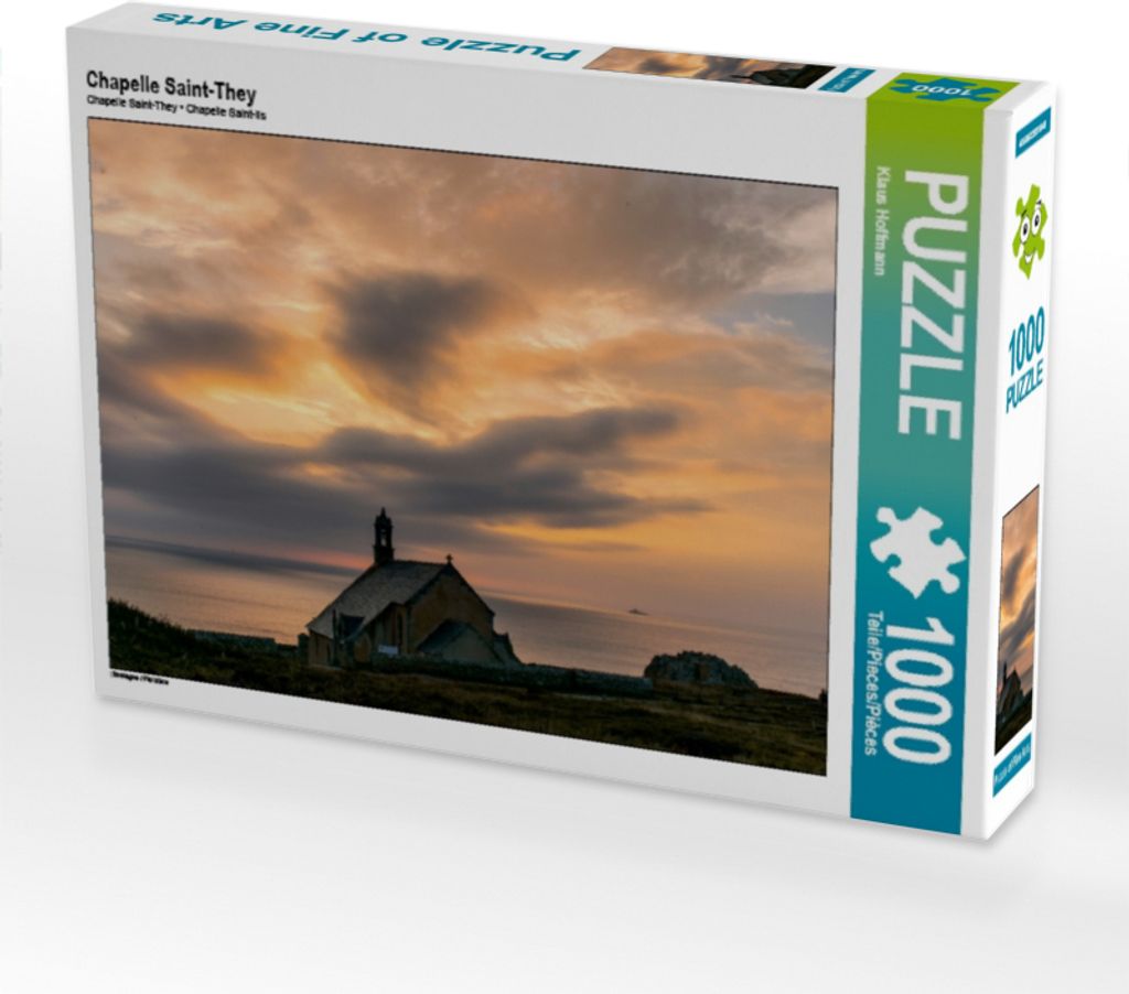 Calvendo Chapelle Saint-They 1000 Teile Puzzle quer 640x480mm, Hoffmann Klaus; 7361560