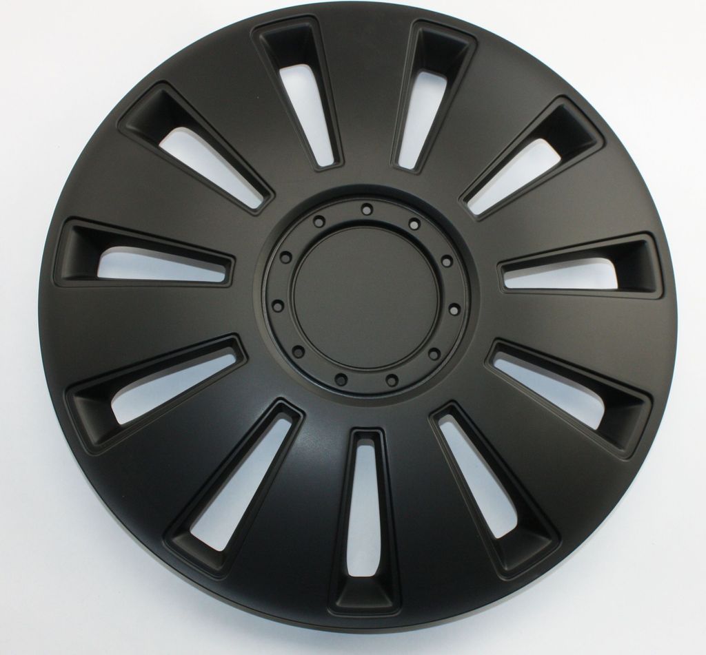 SET Radkappen Radzierblenden 4er Satz 13 SILVERSTONE black Produktbild 
