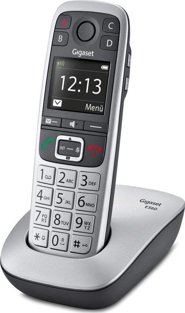 Gigaset E560                         platin int. Produktbild 