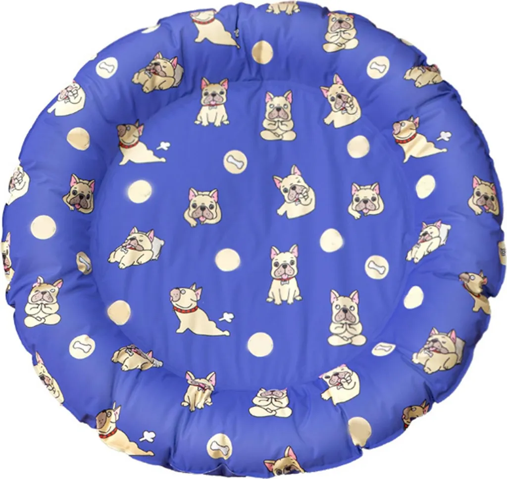 Lit Rafraîchissant pour Chien et Chat - Matelas Gel Frais Anti-Taches