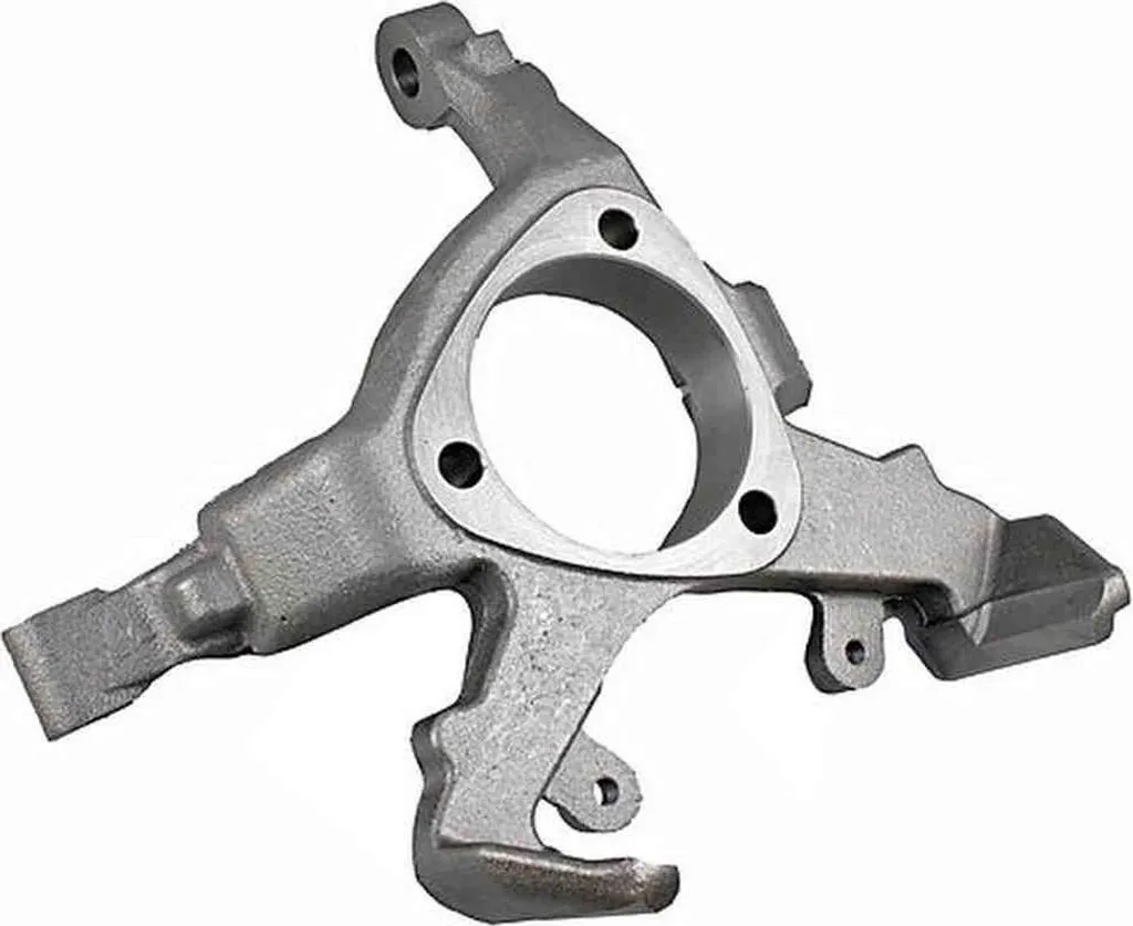 Fusée de roue de direction avant gauche METZGER en acier forgé - 2