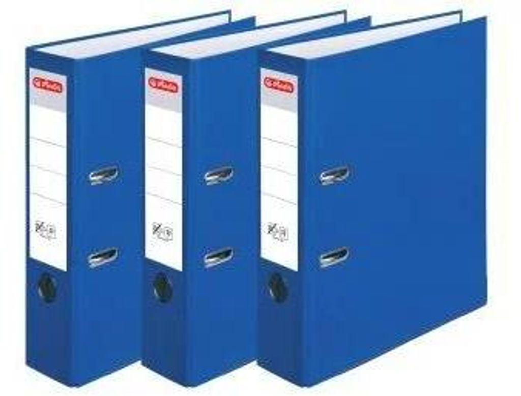 Herlitz 5480405, A4, Kunststoff, Blau, 8 cm, 1 Stück(e) Produktbild 