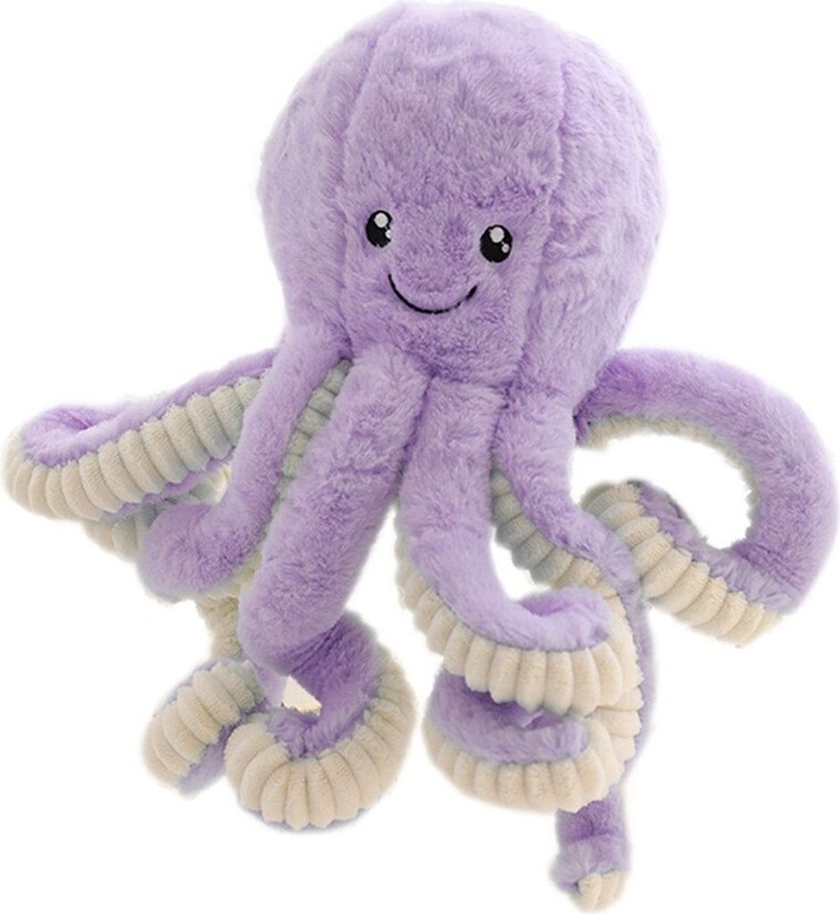 Gustaw Krake Teddybär Groß XXL (Lila, 40cm) - Plüschbär, Kuschelbär XXL Plüschtier, Plüschtier Kuscheltier Giant Teddy Bear