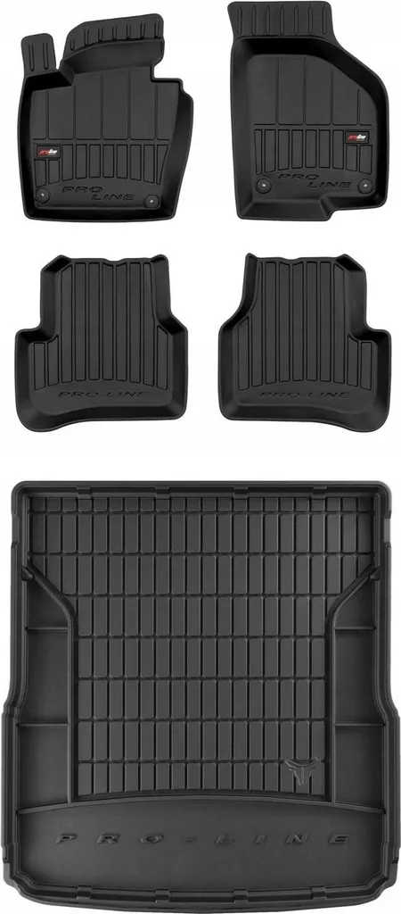 Tappetini All-Weather 3D Gomma per VW Passat B7 Estate 2010-14