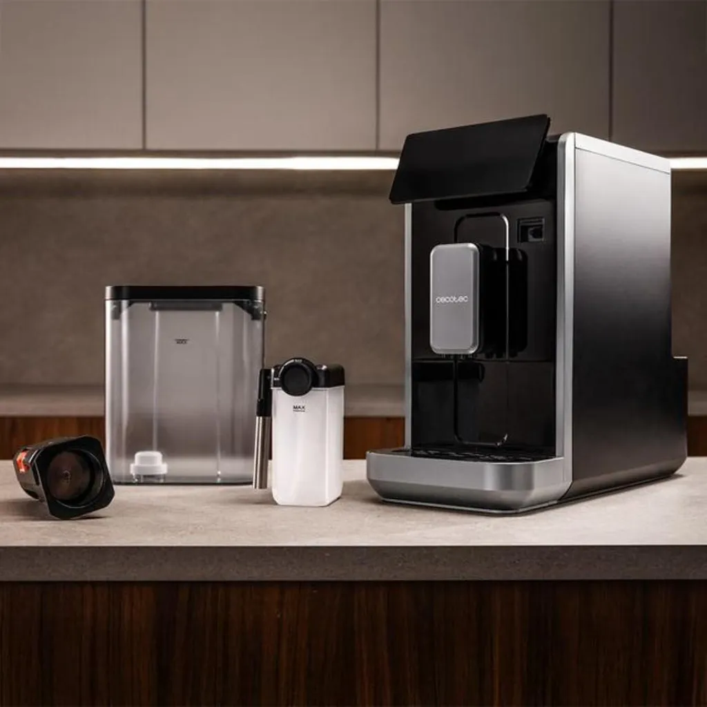 Cecotec Cremmaet Lungo Latte Machine à café 19 bars et mousseur lait