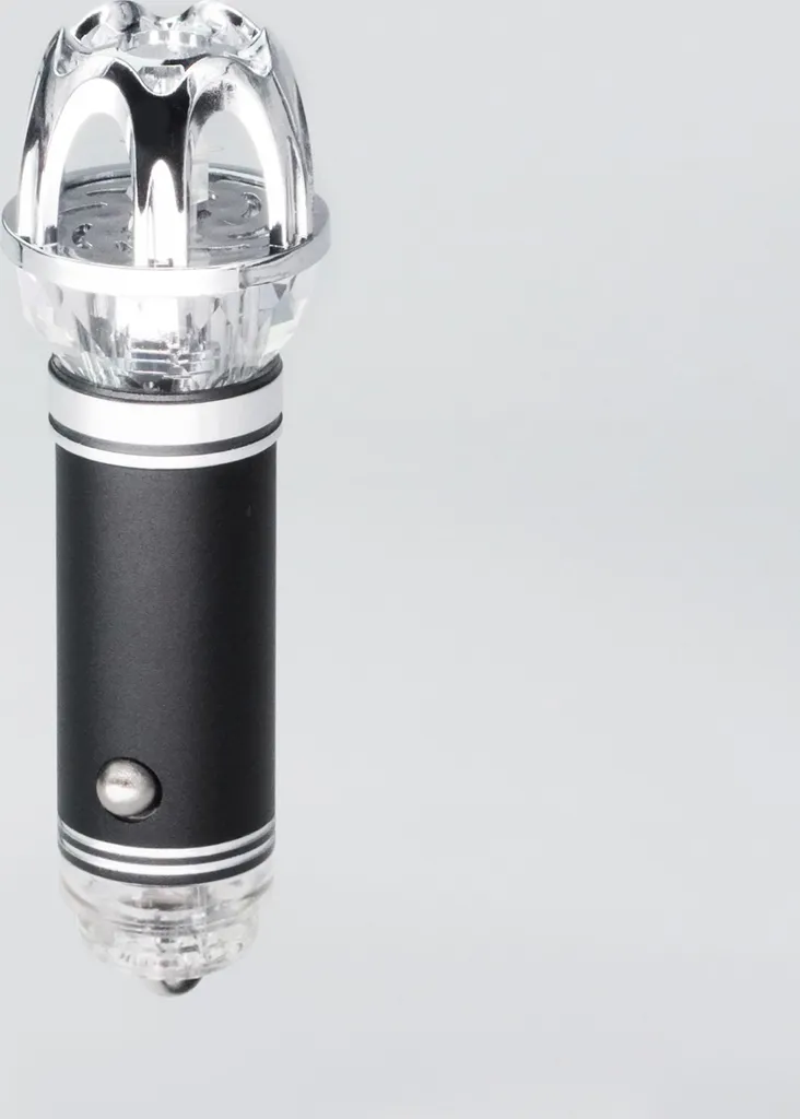 Purificatore Aria Auto Ioni Negativi - Deodorante Professionale Nero