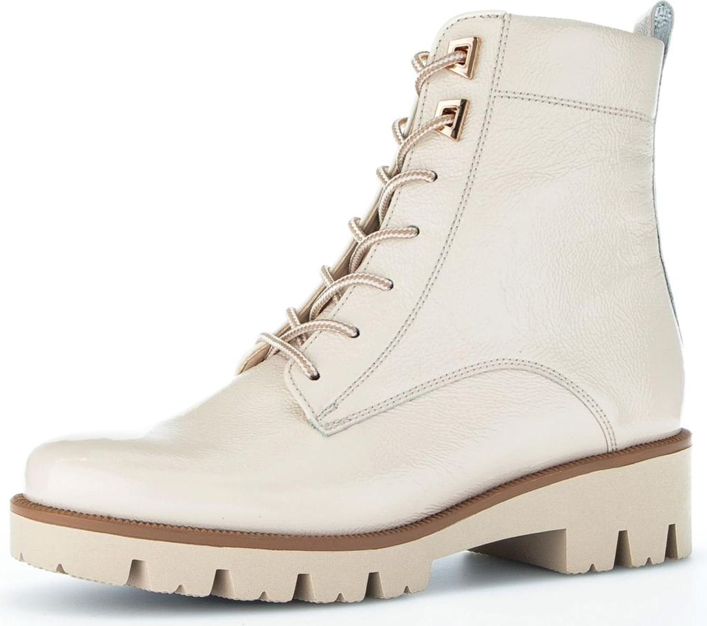 Gabor Schnürstiefeletten Damen 31393135343232 Beige 35 1/2 EU