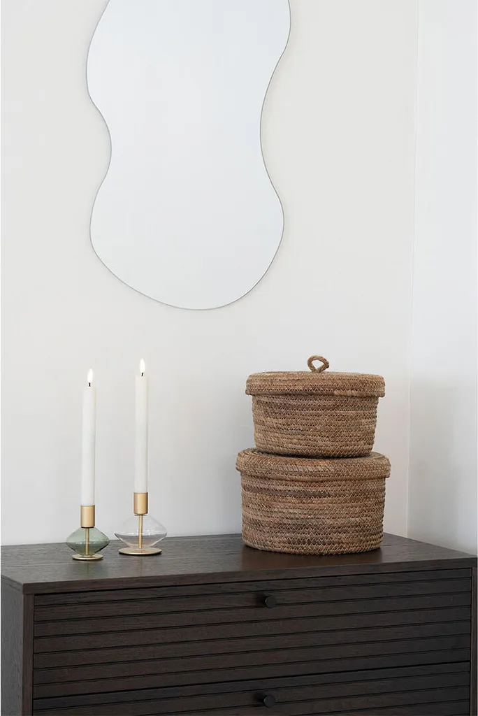 Commode Kyoto 4 tiroirs en chêne véritable plaqué - Design Japonais - 3