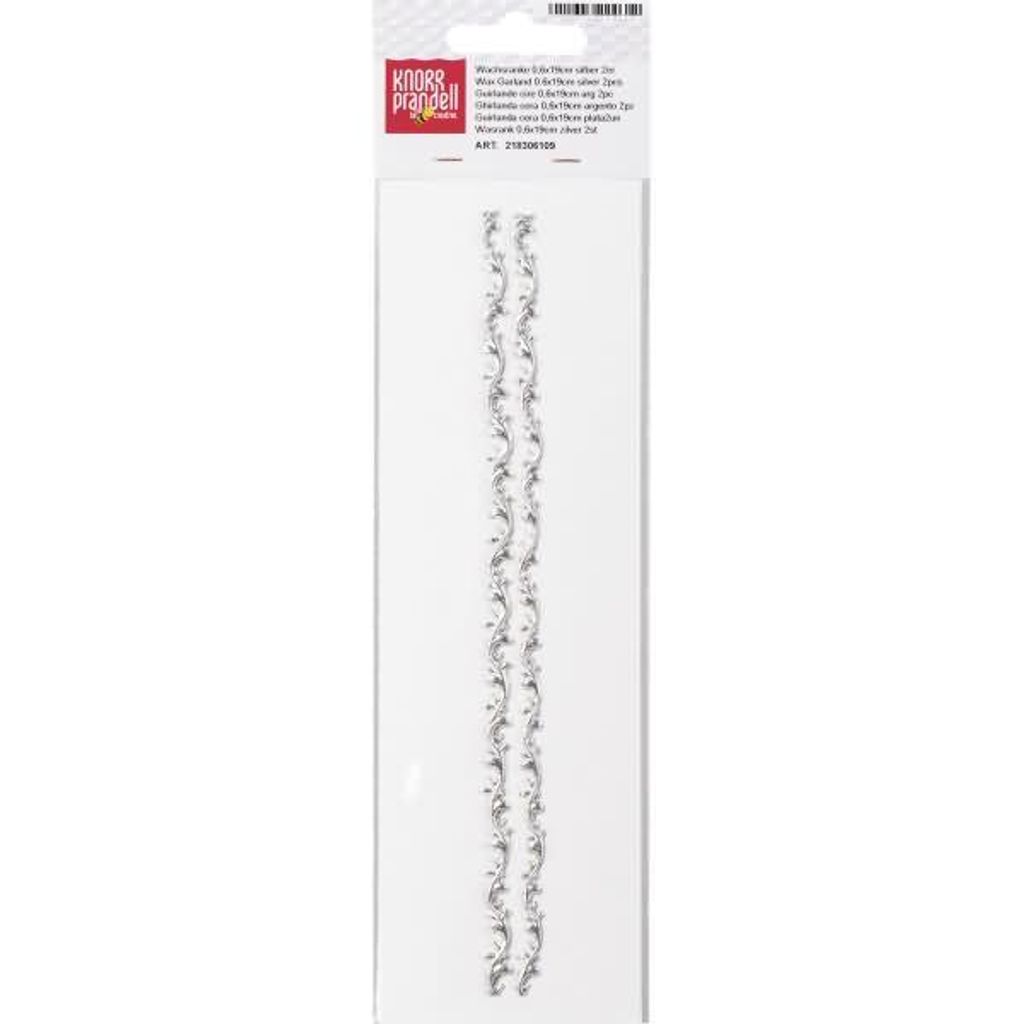 KNORR PRANDELL 218306109 Wachsranke 190 mm silberfarben
