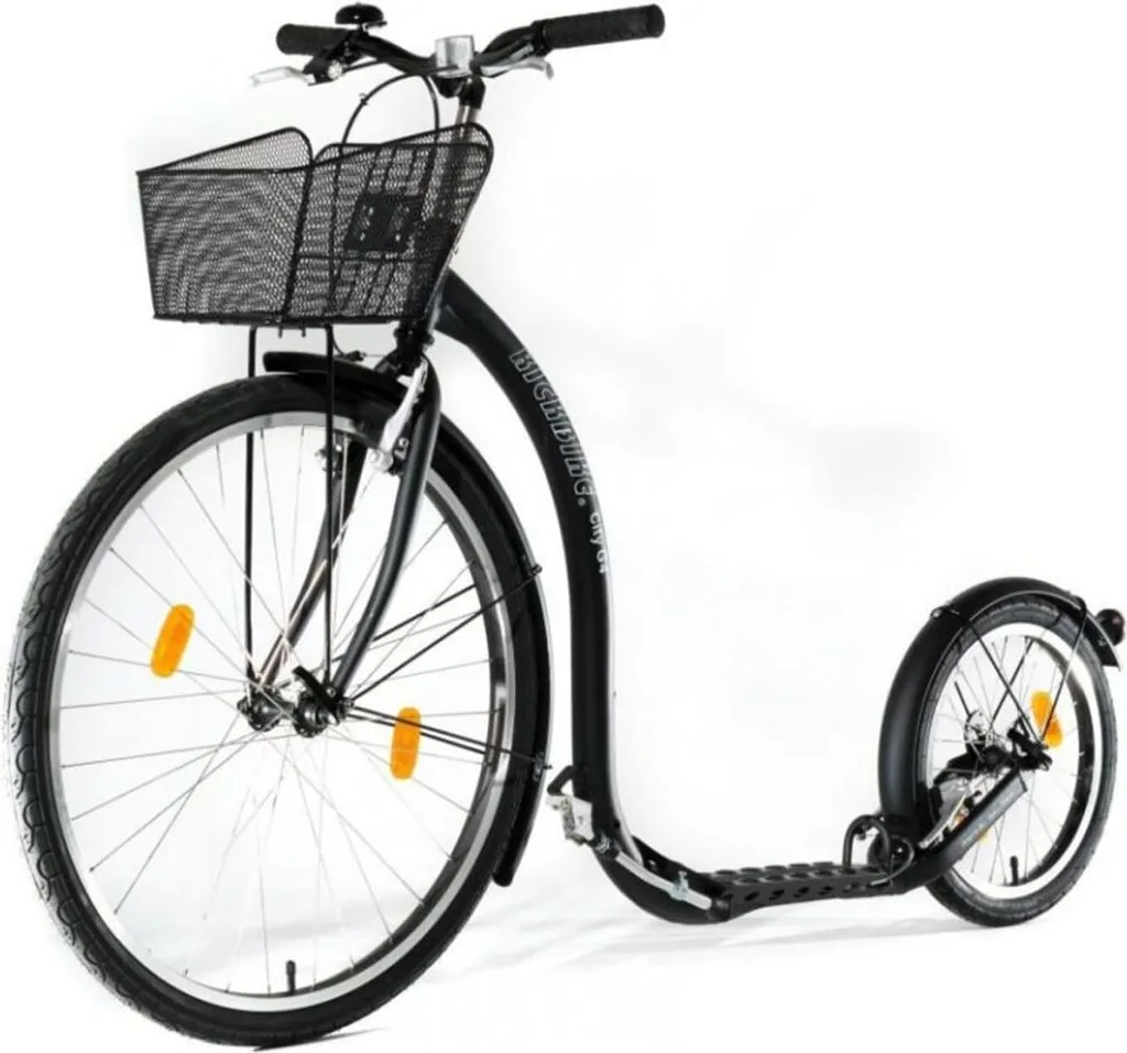 Trottinette Urbaine Kickbike City G4 Noire idéale pour faire vos courses