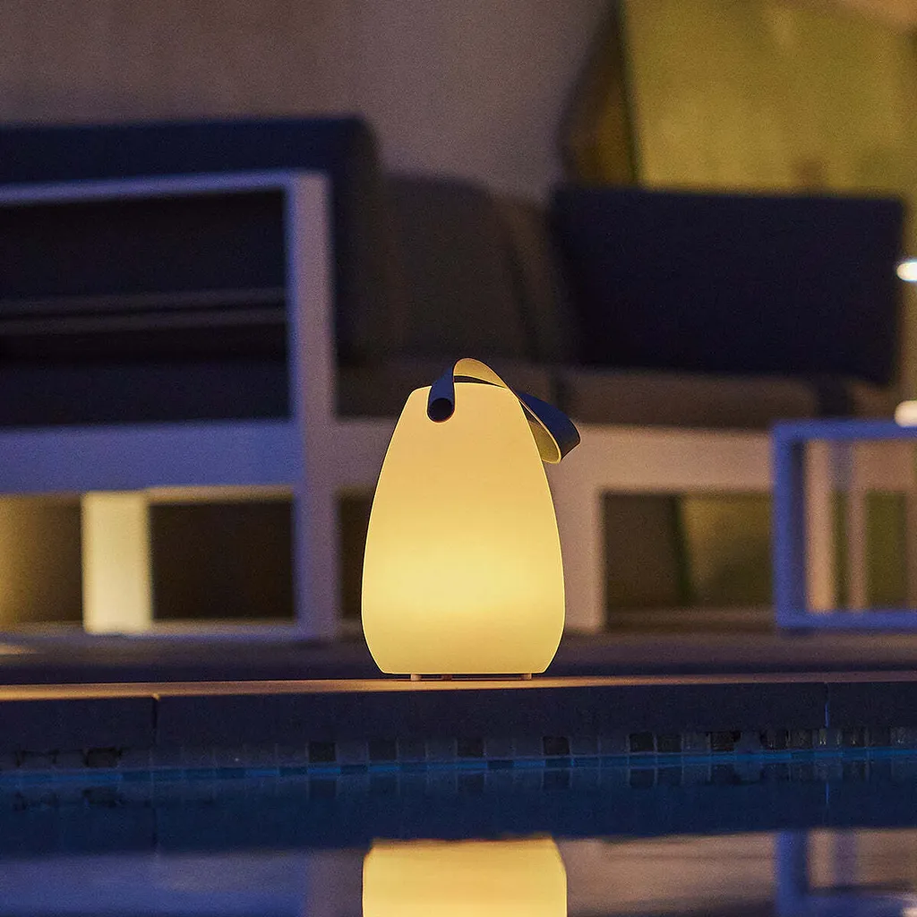 Lampe nomade LED blanc chaud et multicolore LAURY H28cm dimmable - 2
