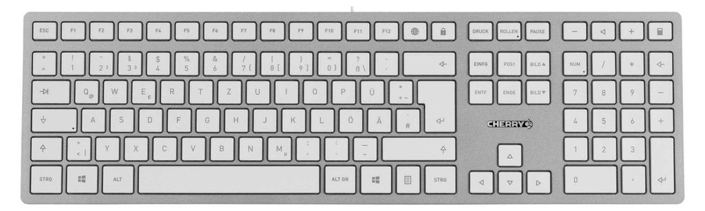 Cherry KC6000 Slim USB silver Produktbild 