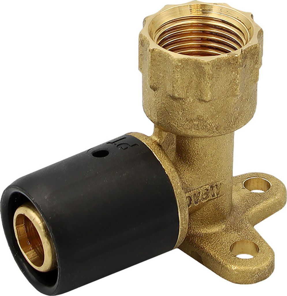 Pipetec Steckfitting Steck-Wandwinkel 20x2-1/2"-52mm