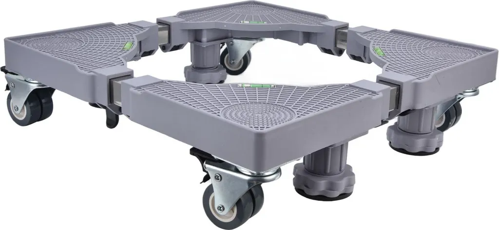 Socle Mobile pour Lave-linge et Sèche-linge - Chariot à Roues Réglable