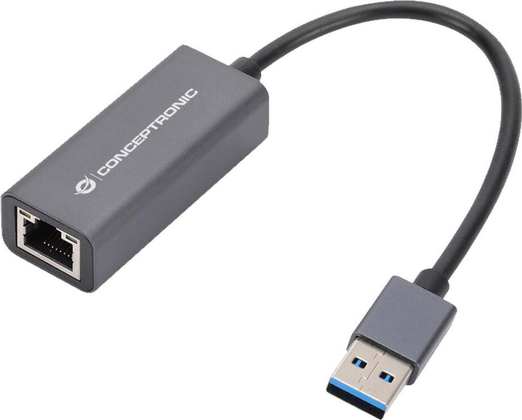 CONCEPTRONIC Adapter USB3.0-> RJ45 10/100/1000 0.15m