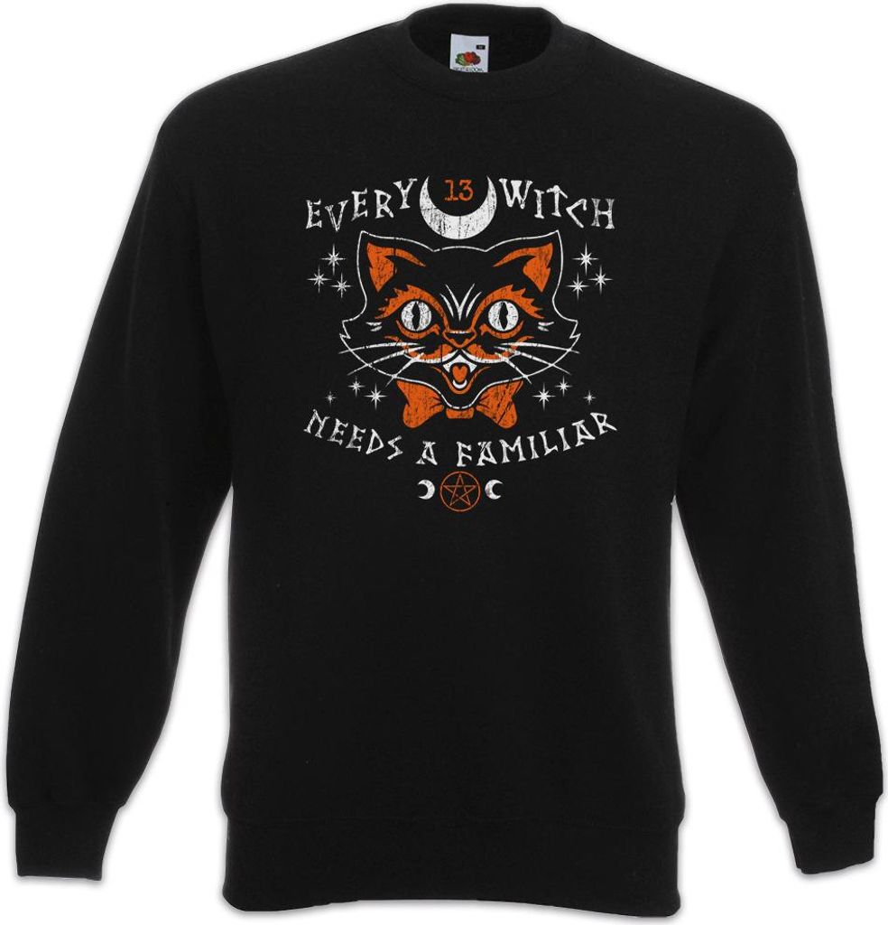 Urban Backwoods Every Witch, Sweatshirt, Farbe: Schwarz, Größe: S