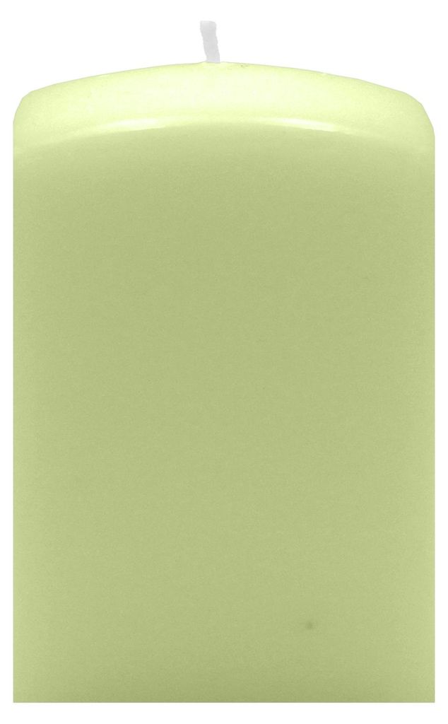 Quader Kerzen Kiwi Hellgrün 12 x Ø 7/7 cm, 8 Stück Produktbild 