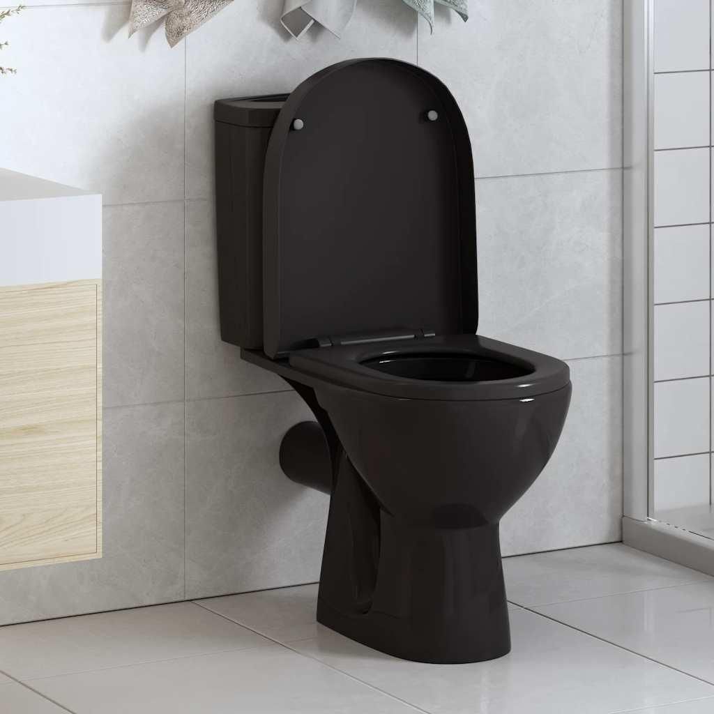"2026 Promotion" Toilettensitz mit Absenkautomatik und Quick-Release Schwarz - WC-Sitze CC976