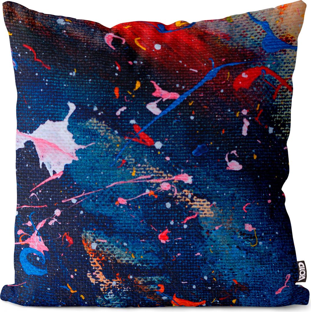 VOID Malerei Farben Bunt Kissenbezug Kissenhülle Sofakissen Kissen Deko Outdoor-Kissen Dekokissen