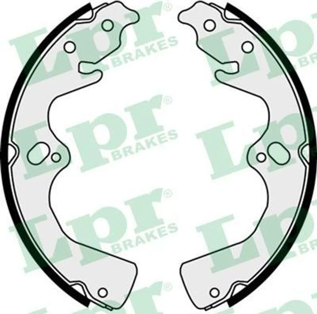 Mâchoires de frein LPR 08470 pour Sportage et Retona OE 0K0452638Z