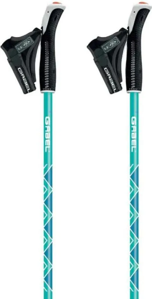 Bâtons de marche télescopiques bleu Fork Ritmo réglables 77 à 130 cm