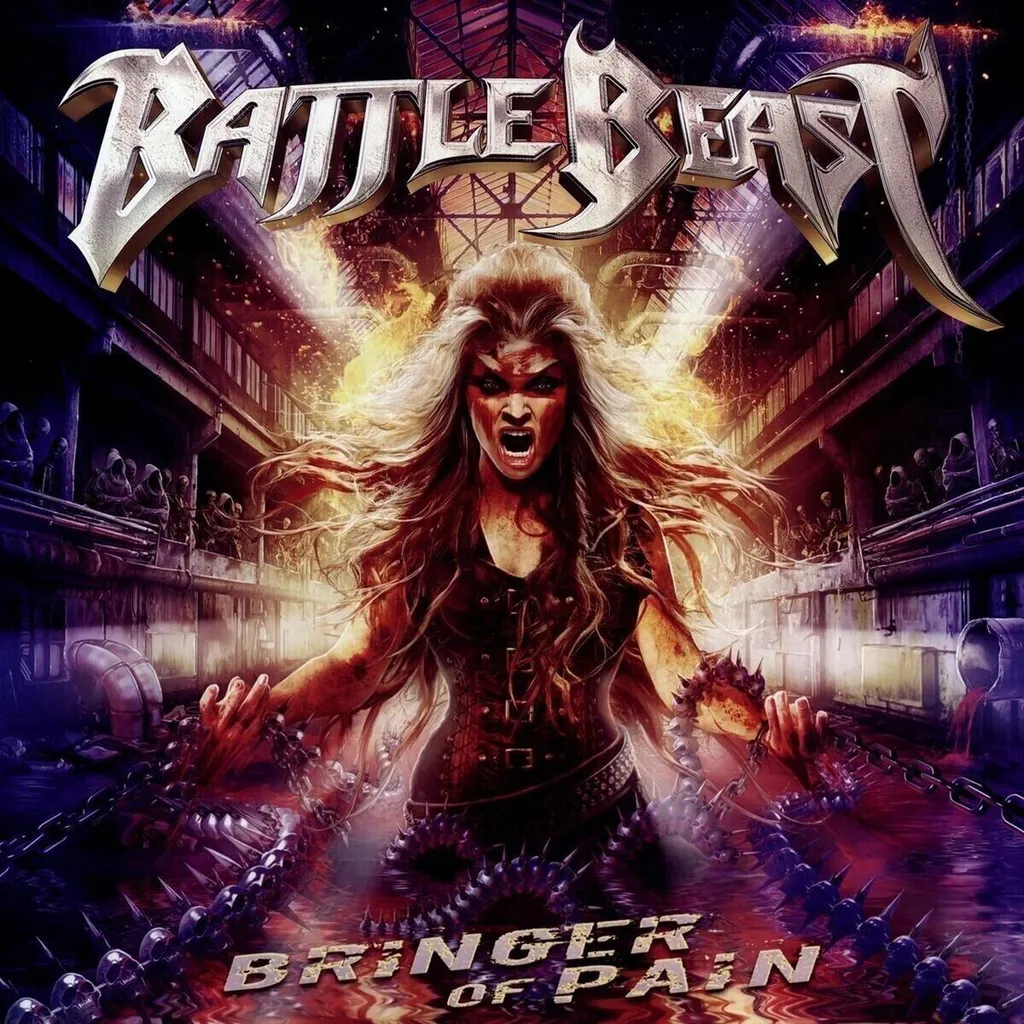 Vinyle Battle Beast Bringer Of Pain LP Violet - Son Analogique Premium