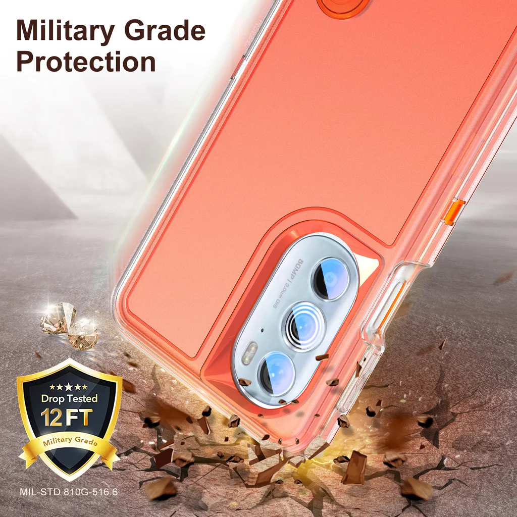 Custodia Motorola Edge 30 Pro Rugged Arancione: Per l'Avventura - 7