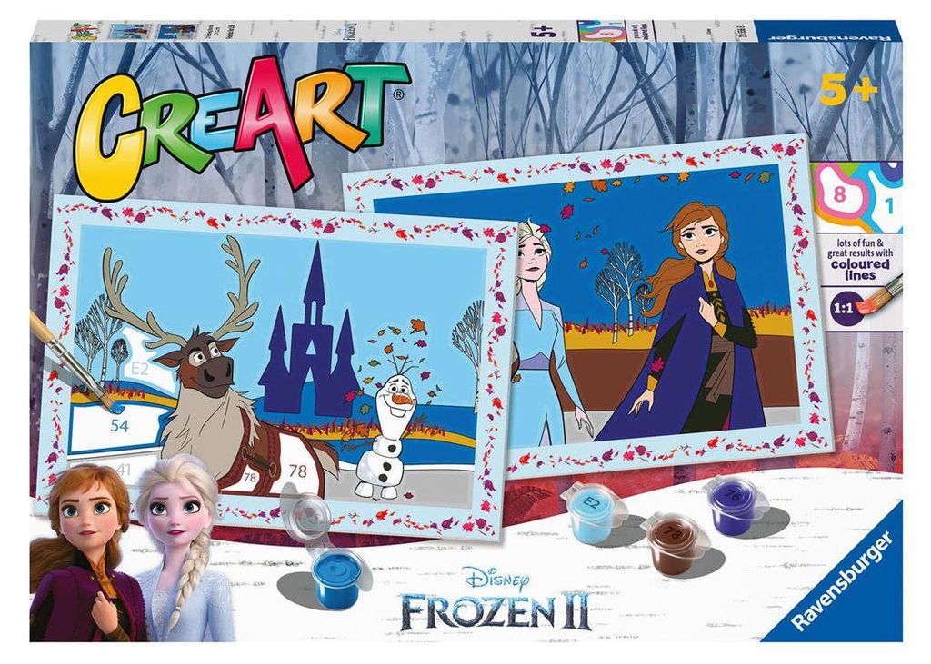 Ravensburger CreArt Malen nach Zahlen – Frozen 2