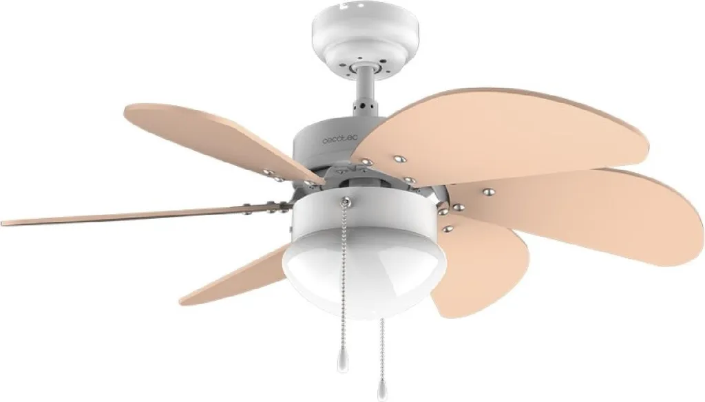Fini la chaleur avec le Ventilateur de Plafond Cecotec Vision Orange 55W